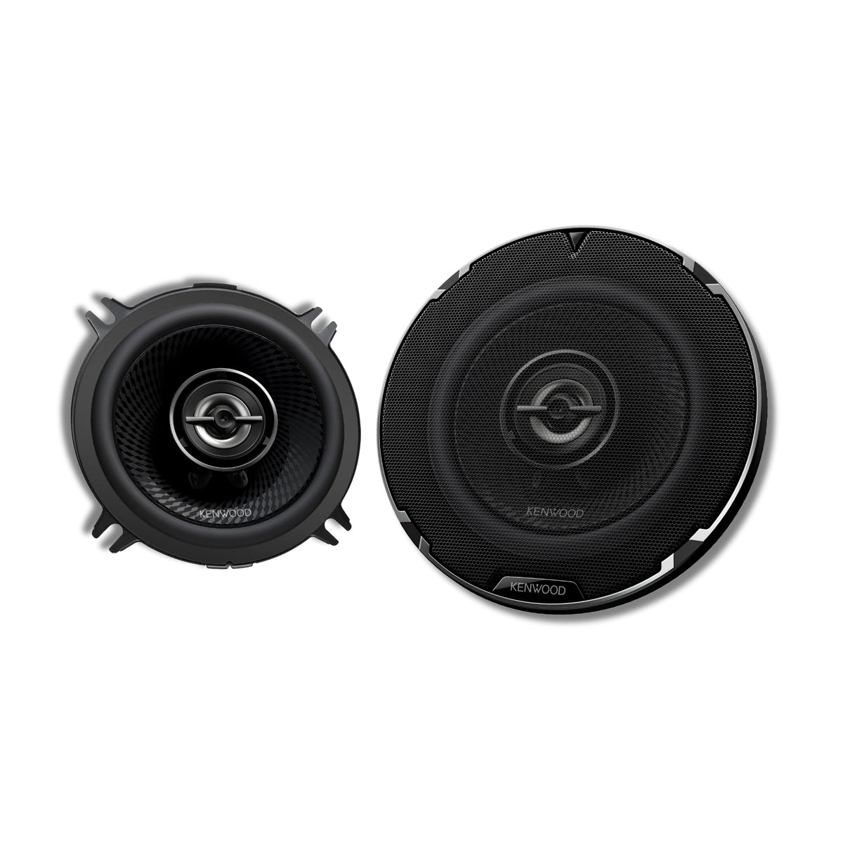 Kenwood KFC-1398RS five-quarter-inch woofer cone delivers deep bass with minimal distortion