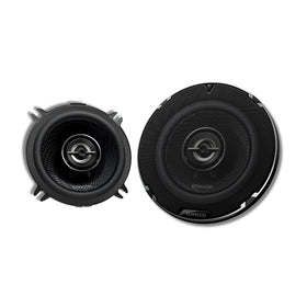 Kenwood KFC-1398RS five-quarter-inch woofer cone delivers deep bass with minimal distortion