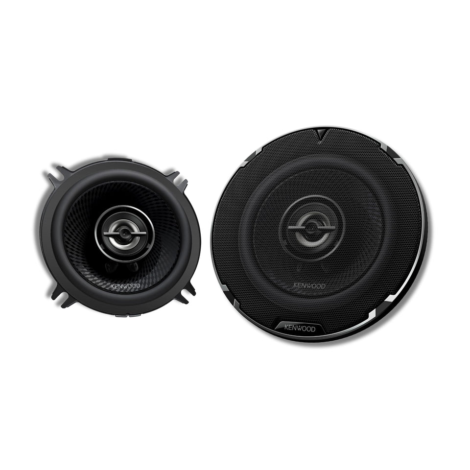 Kenwood KFC-1398RS five-quarter-inch woofer cone delivers deep bass with minimal distortion