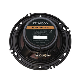 Kenwood KFC-653 car audio demo image showing a richer soundstage in real driving.