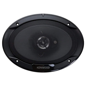 Kenwood KFC-6966S polypropylene cone close-up showing durable bass performance