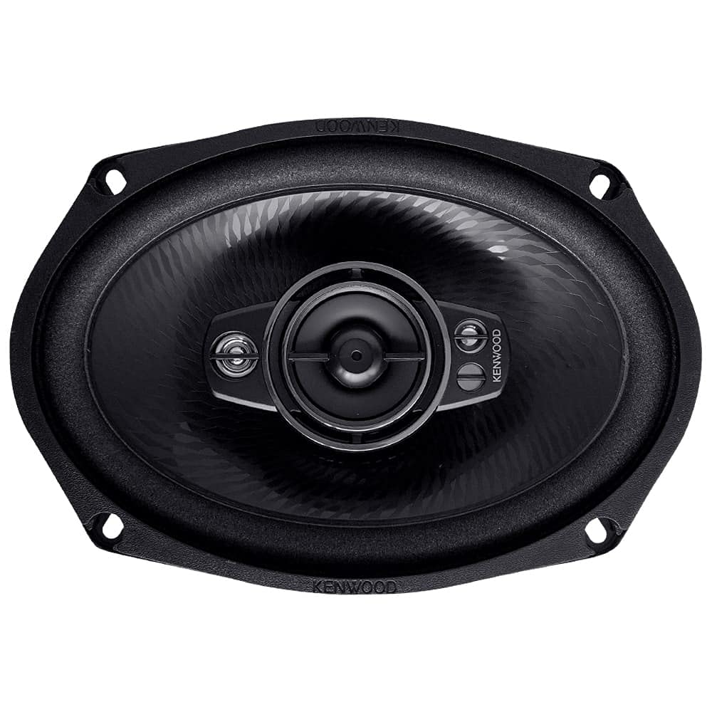 Kenwood KFC-6996PS diamond-cone woofer reduces distortion and improves midrange