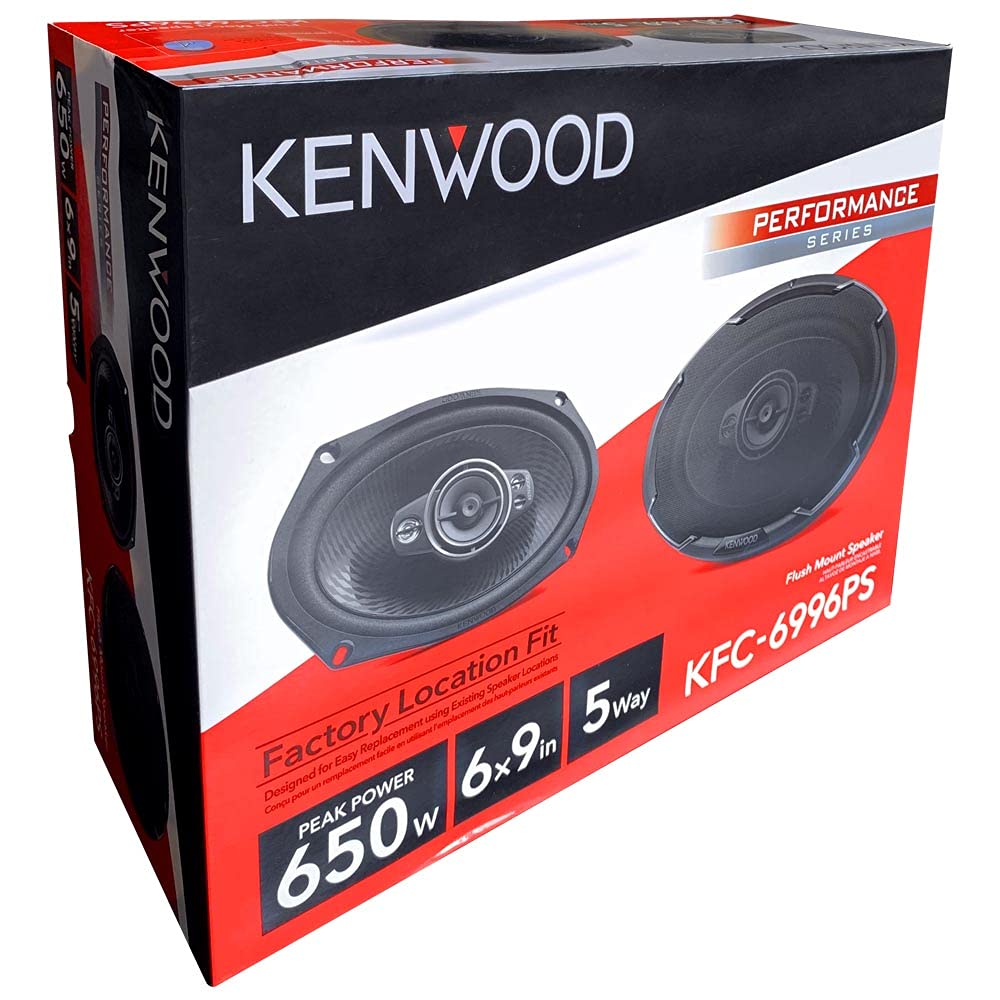 Kenwood KFC-6996PS in-car installation example shows upgraded sound system