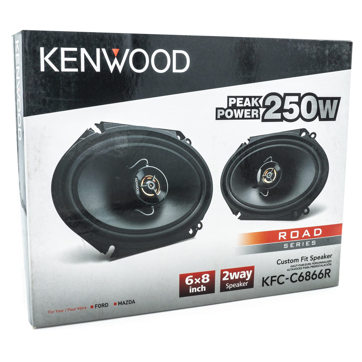 Kenwood KFC-C6866R heavy-duty magnet design for durability