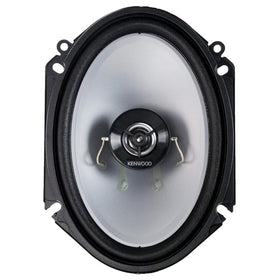 Kenwood KFC-C6866S paper woofer cone close-up highlighting natural mids
