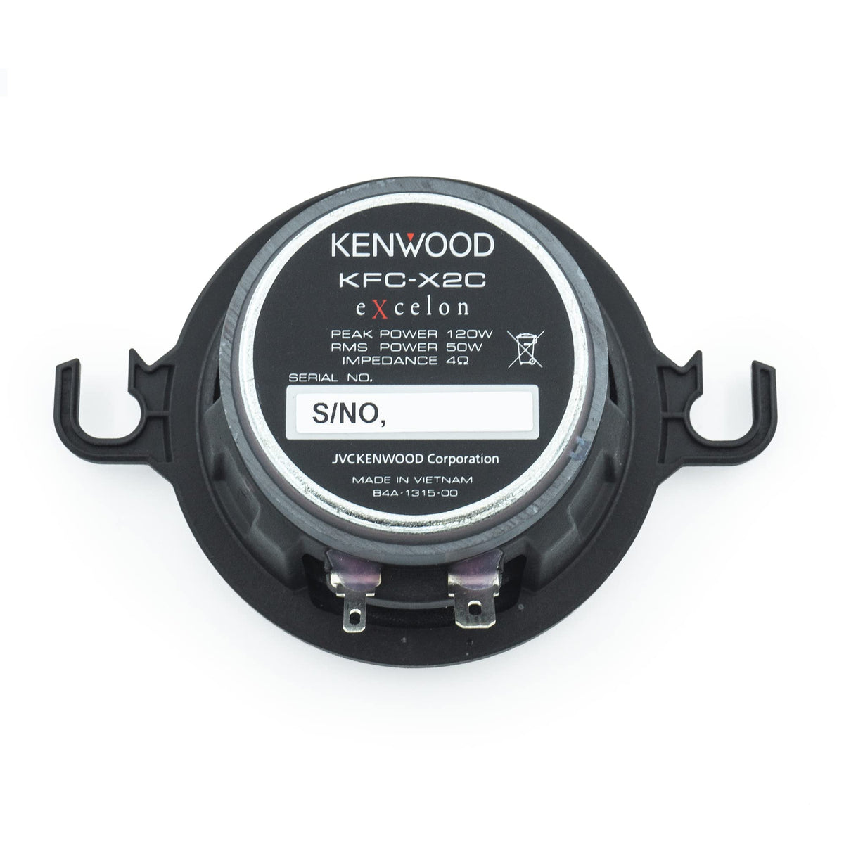 Kenwood KFC-X2C acrylic carbon cone enhances natural highs for smoother listening