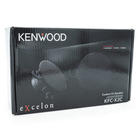 Kenwood KFC-X2C included grilles protect speakers and complete the upgrade