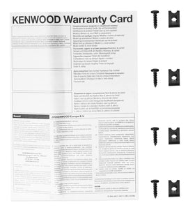 Kenwood KFC835C sensitivity close-up underlines strong 89 dB efficiency.