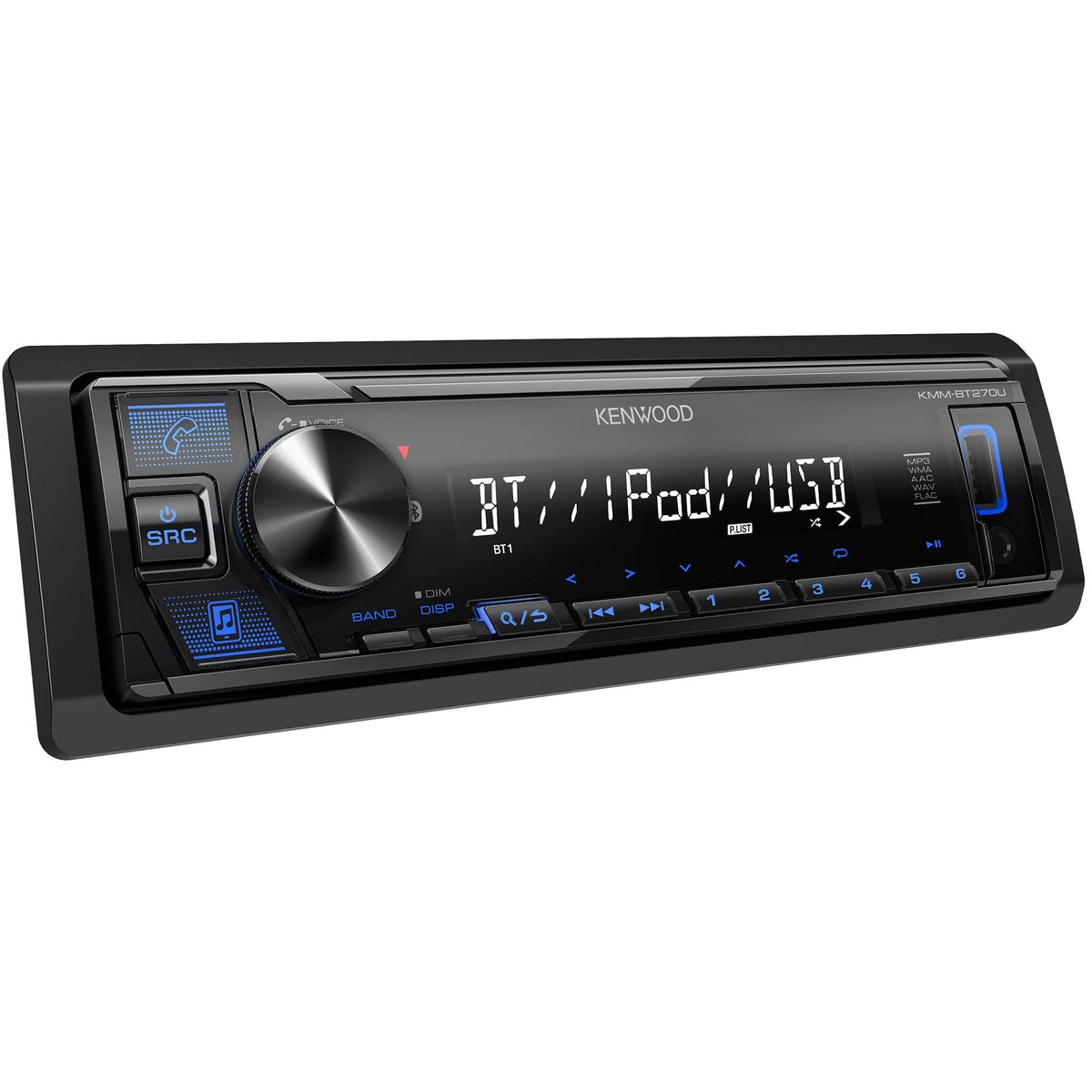 Kenwood KMM-BT270U Bluetooth module enabling hands-free calling and wireless music streaming