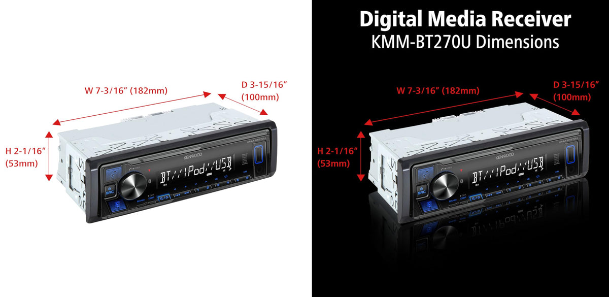 Kenwood KMM-BT270U iPod/iPhone compatibility for seamless playback