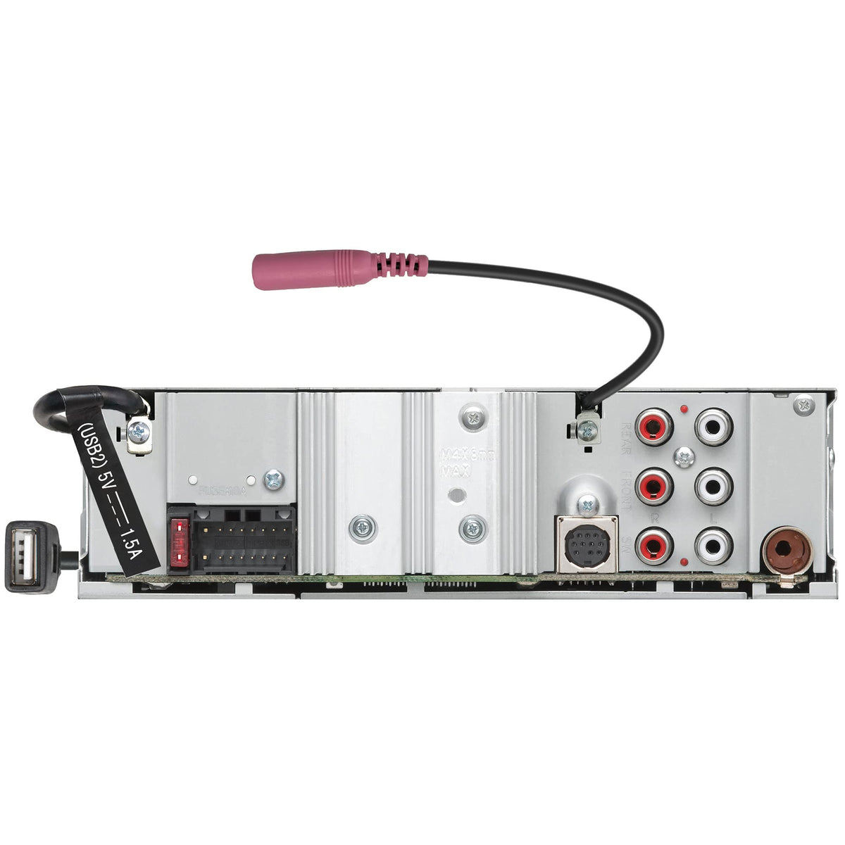 Kenwood KMM-X705 Alexa built-in for voice control and smart home-style convenience on the road.