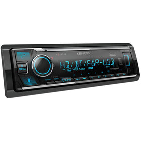 Kenwood KMM-X705 Bluetooth hands-free setup enables safe calls and music streaming in the car.
