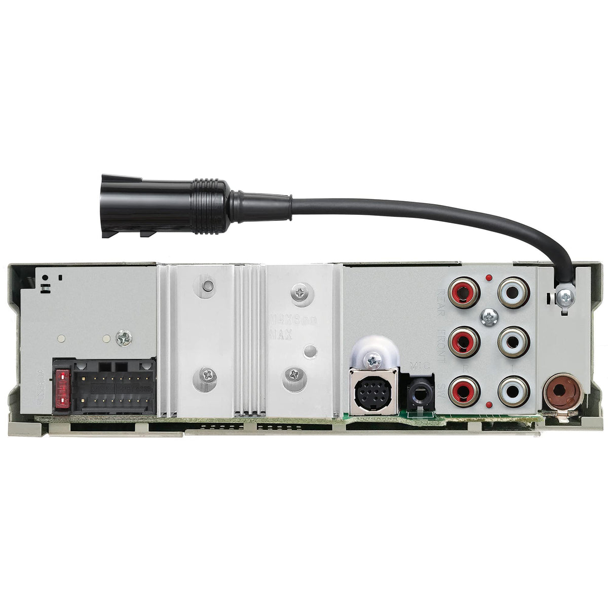 Kenwood KMR-D382BT CD playback for versatile media.
