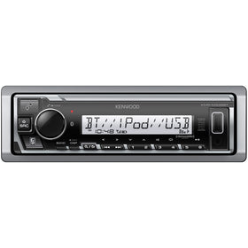Kenwood KMR-M332BT with Bluetooth connectivity for hands-free calls and wireless music.