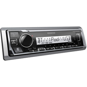 Kenwood KMR-M332BT USB MP3 port for portable music and FLAC playback.