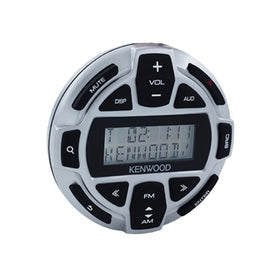 Kenwood KCA-RC55MR mounted on boat deck for convenient control