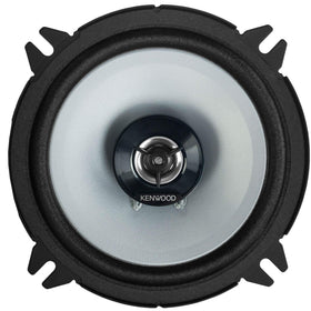 Kenwood cone close-up highlighting construction for tighter mid-bass