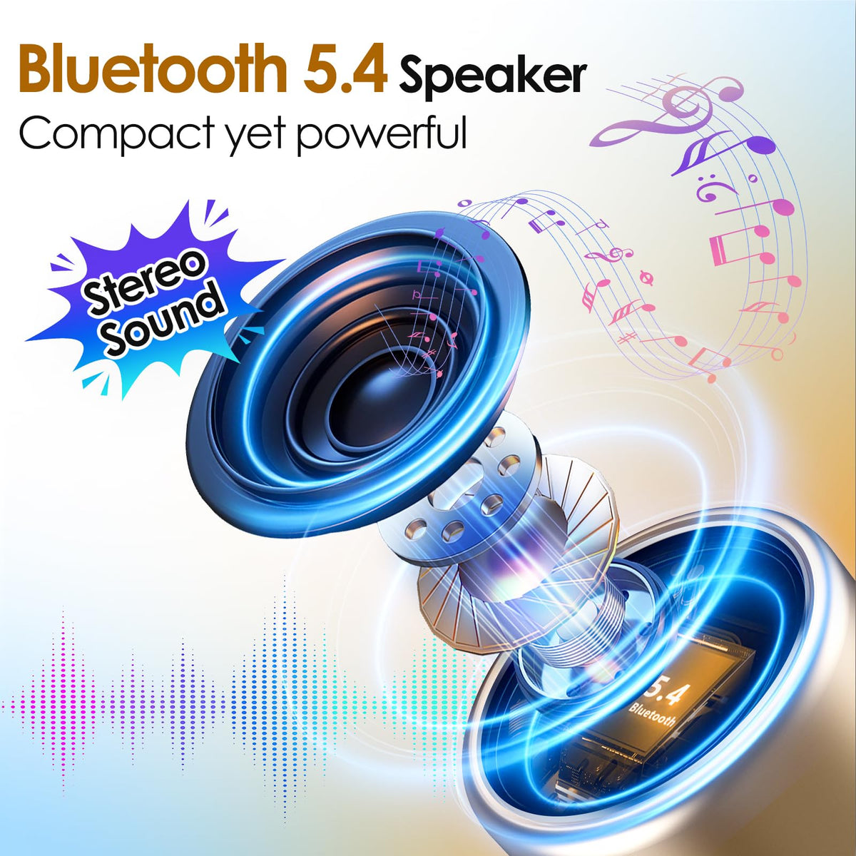 Keransean mini Bluetooth speaker silicone cover provides anti slip grip and comfortable handling