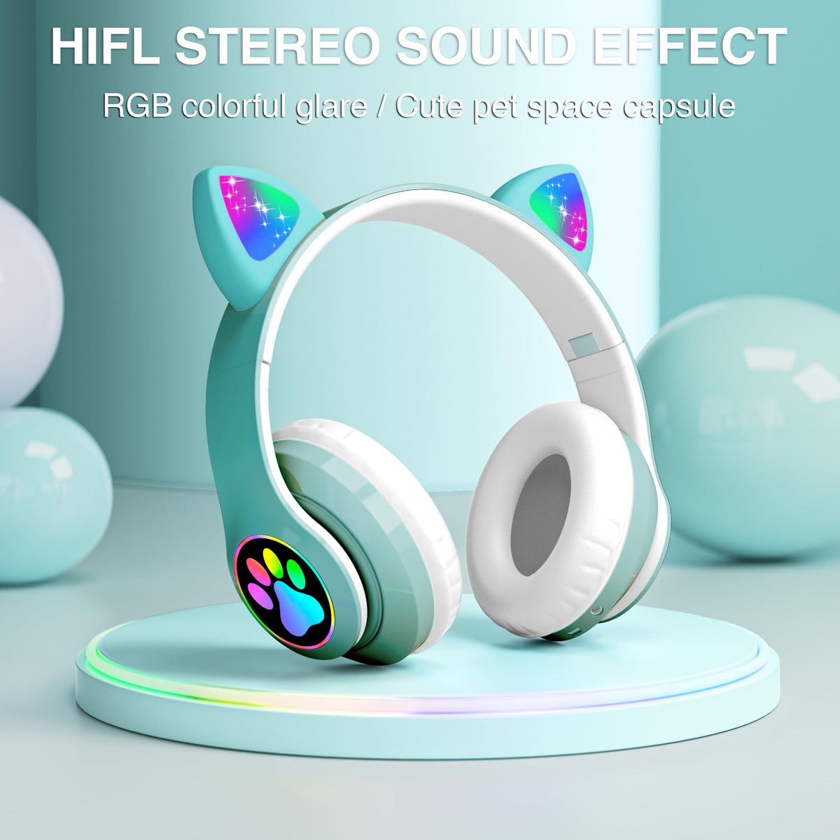 KERHAND Bluetooth wireless connection enables easy pairing with devices.