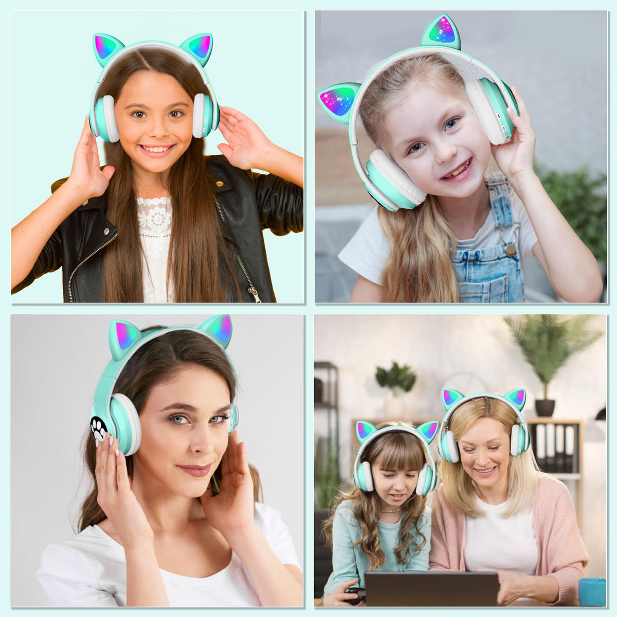 KERHAND compatible with iPhone, iPad, smartphones, laptops, and TVs.