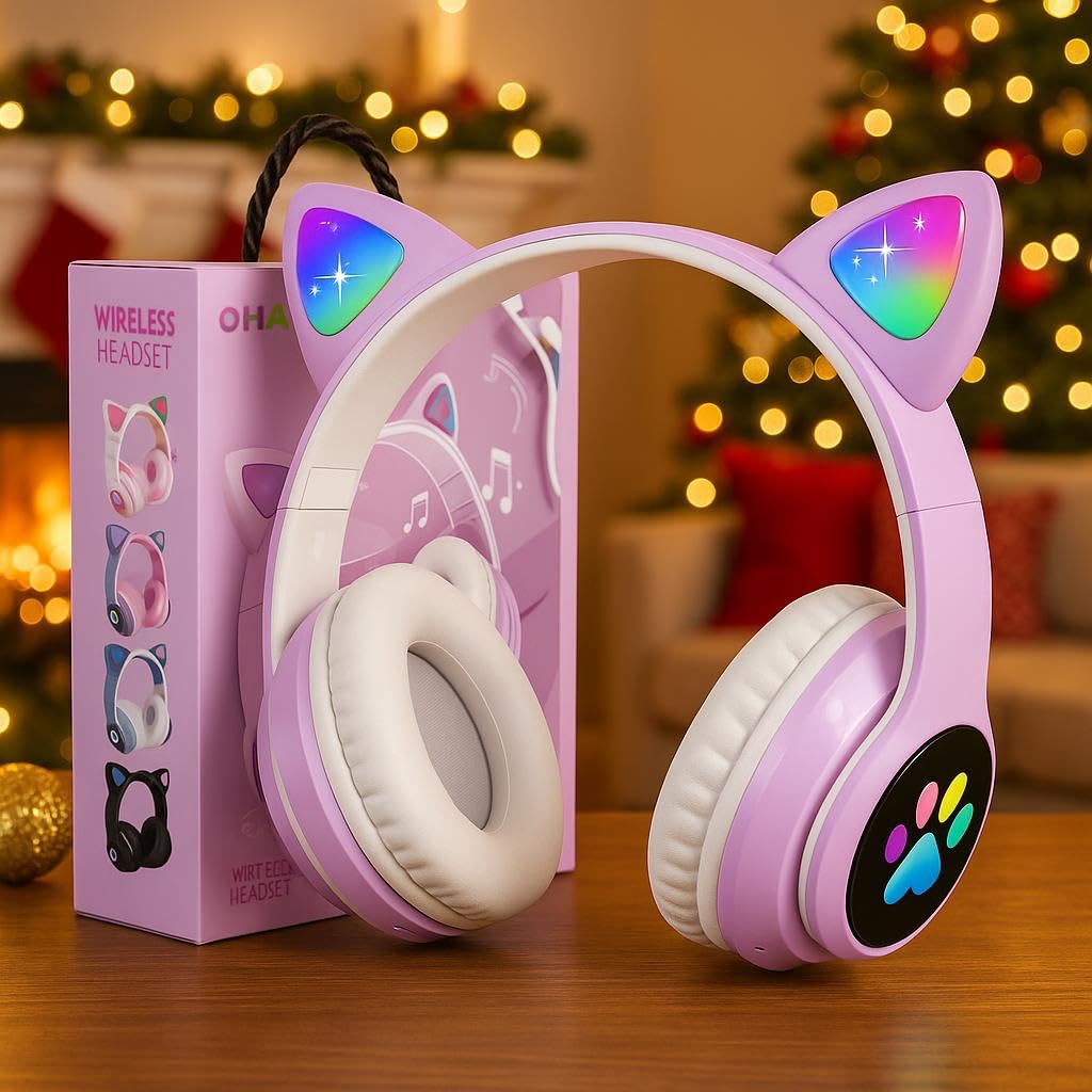 KERHAND gift-ready kids headphones perfect for birthdays
