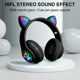KERHAND LED-lit cat ears glow during playtime for fun and focus.