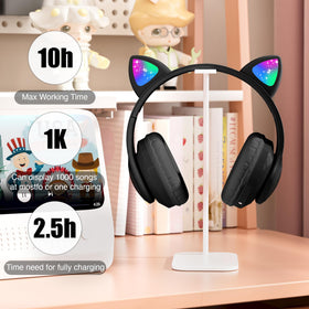 KERHAND soft ear cushions and adjustable arms for comfortable wear.