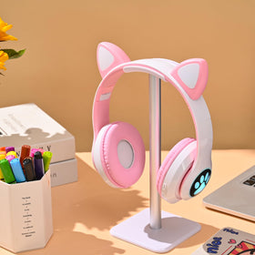 KERHAND foldable design headphones for kids, easy to carry on trips.