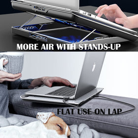 KEROLFFU travel-friendly cooler for on-the-go use with 16-inch laptops