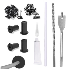 Ketofa Starlink spade drill bit for clean 3/4-inch wall holes during installation.