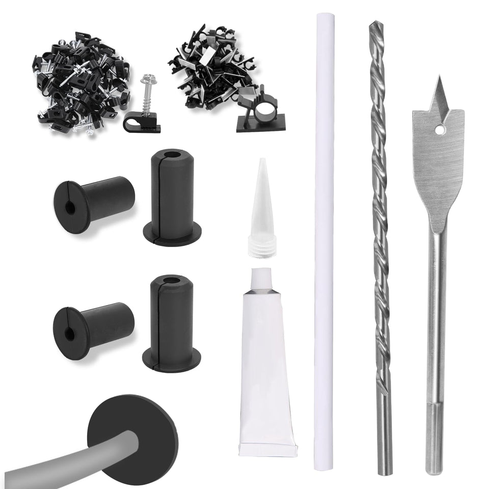Ketofa Starlink spade drill bit for clean 3/4-inch wall holes during installation.