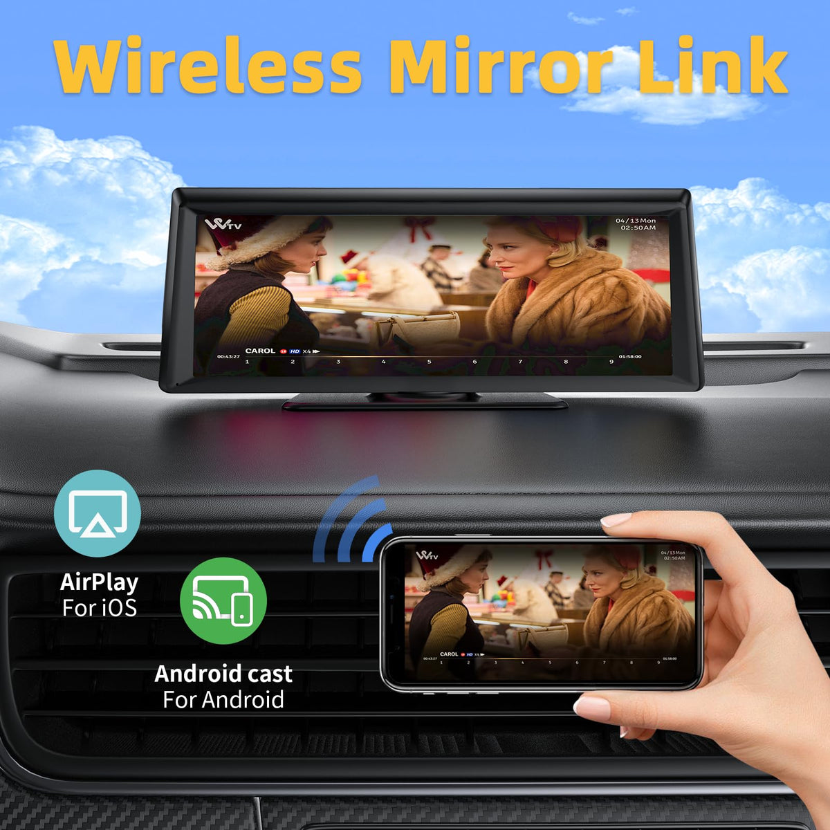 Plug-and-play wireless install via cigarette lighter socket