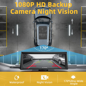 Low-power parking surveillance locks footage on impact