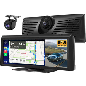 Ketvogo wireless CarPlay screen on dash for easy navigation
