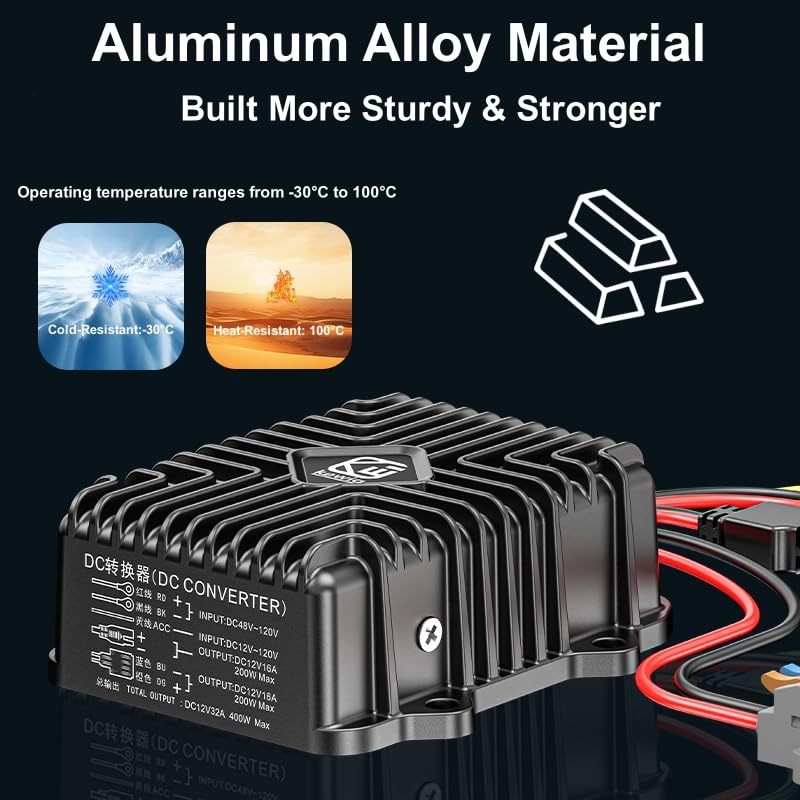 Kewig rugged aluminum shell improves heat dissipation and durability.