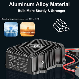 Kewig rugged aluminum shell improves heat dissipation and durability.