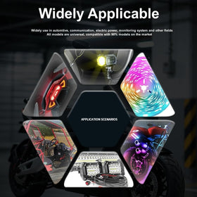 Kewig 400W power supply for motorcycles and scooters with robust design.