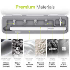 KeyBudz Air Care 2.0 stainless steel tips demonstrate durability and precision.