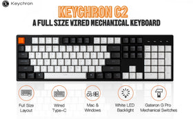 Keychron side profile highlighting inclined frame and adjustable feet for ergonomic comfort