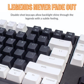 Keychron Gateron G Pro Red switch exposed to show linear action for smooth typing