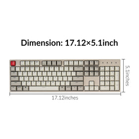 Keychron on desk in workspace lifestyle scene showing ergonomic setup and focus benefit