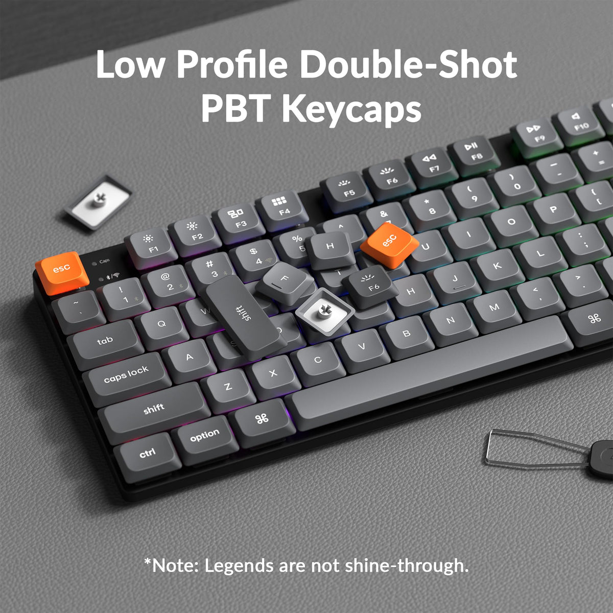 Keychron K1 Max cross-platform layout supporting Mac Windows Linux