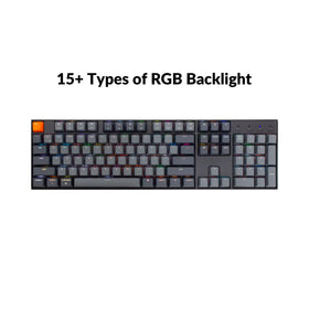 Keychron K10 usb-c wired mode ensures reliable connection when needed