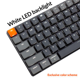 Keychron K3 wired USB-C connection for stable, reliable typing sessions.