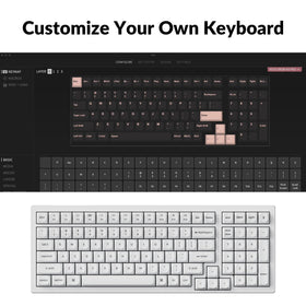 Keychron K4 Pro damped typing for quieter, stable keystrokes with foam and pad