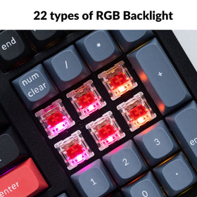 Keychron K4 Pro sound-dampening foam enhances typing silence