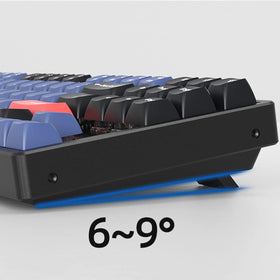 87-key layout on Keychron K8 Pro suitable for Mac, Windows, and Linux
