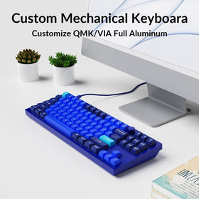 Double gasket design visible for reduced keystroke resonance.