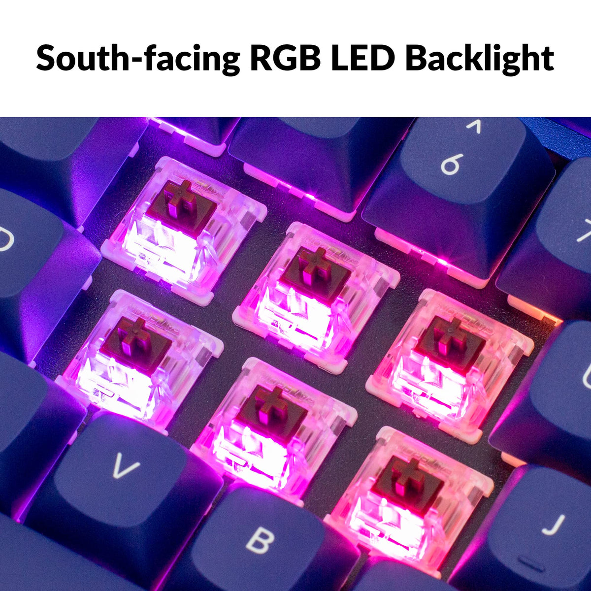 Keychron Q3 VIA/QMK support allows personalized layouts and macros.