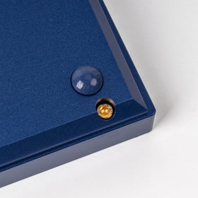 Keychron Q3 red Gateron Pro switches offer smooth linear action.